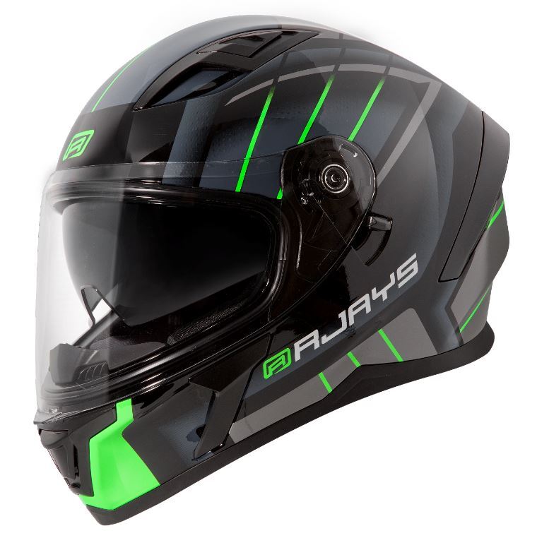 Rjays Apex III Switch Black Grey Green Helmet MCAS