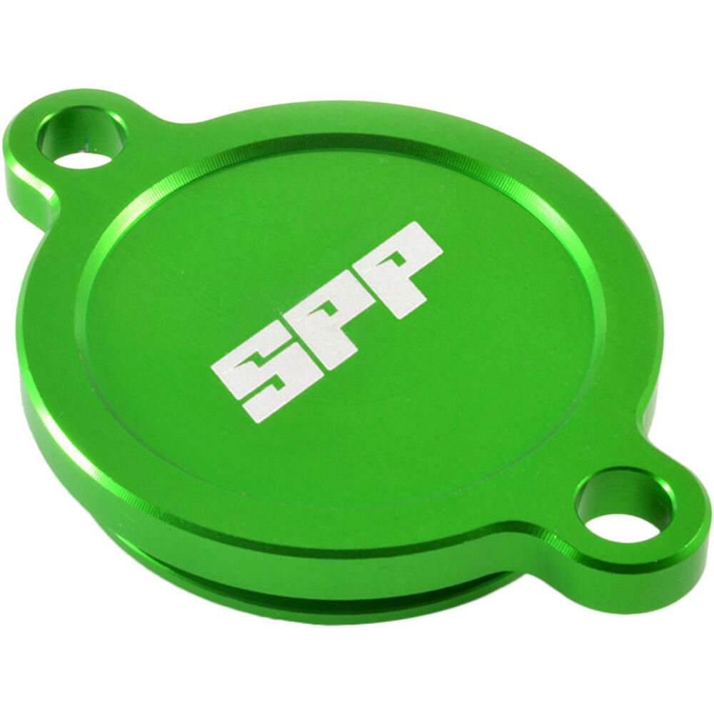 Green CNC Billet Aluminum Oil Filter Cover Cap – For Kawasaki KX450F (2016-2022)
