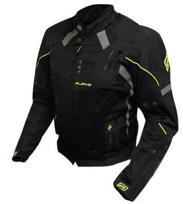 Rjays Octane III Black Hi Viz Jacket