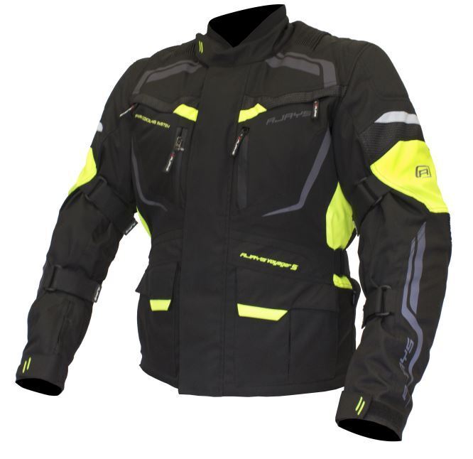 Rjays Voyager V Jacket - Black/Hi Vis