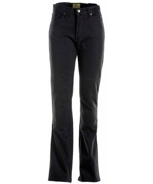 Draggin Kevlar Standard Black Ladies Jeans