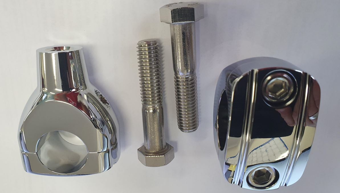 Zodiac Riser Set Gtr Chrome 1