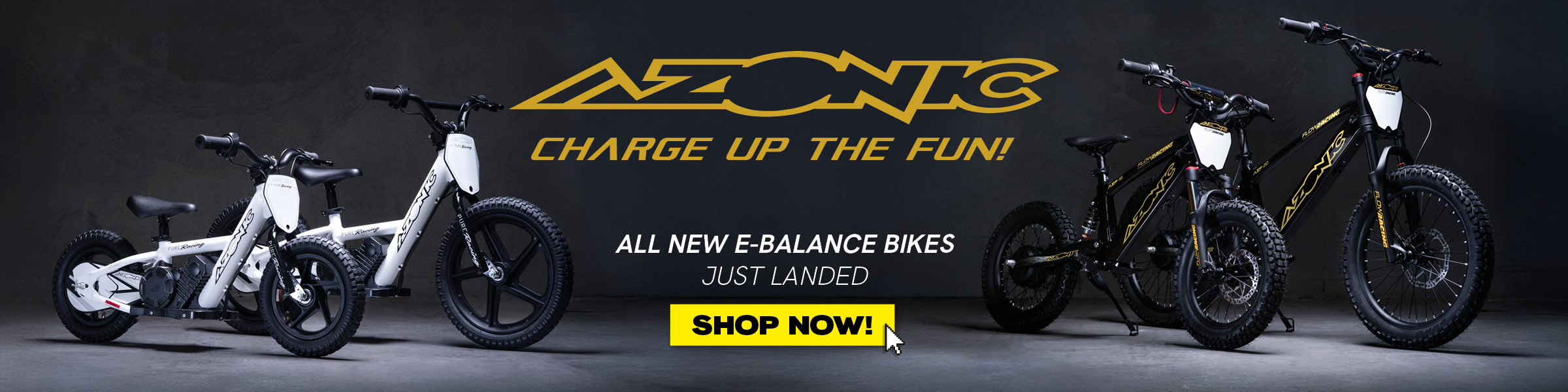 Azonic E-Balance Bikes For Kids