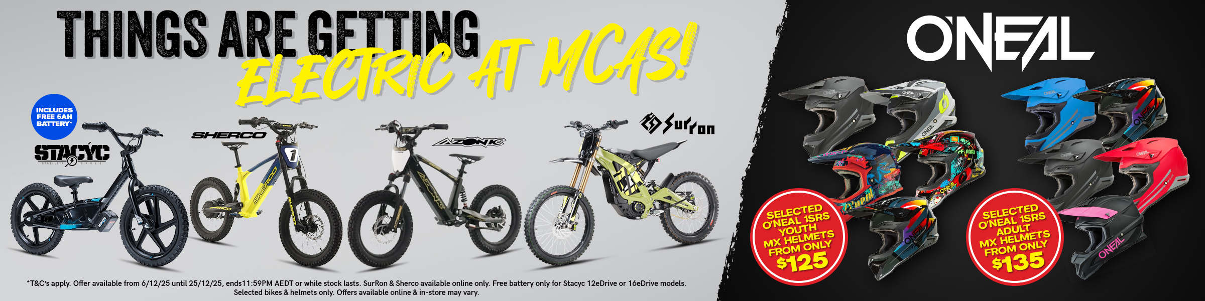 Things are getting electric at MCAS