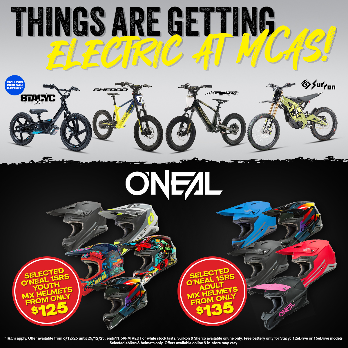 Things are getting electric at MCAS