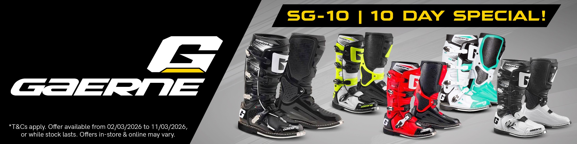 Gaerne SG-10 10 Day Special