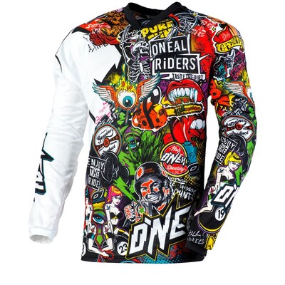 Oneal 2025 Mayhem Crank Jersey - Black/Multi