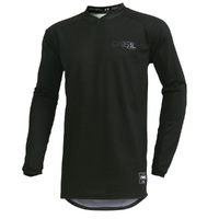 Oneal 2023 Youth Element Classic Black Jersey - Unisex - X-Small - Youth - Black
