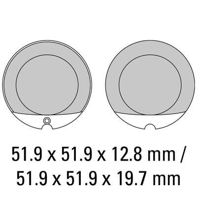 Ferodo Brake Pads - FDB119P - BQ10
