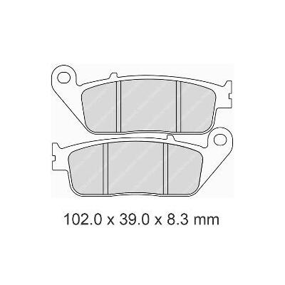 Ferodo Brake Pads - FDB570EF - BQ10