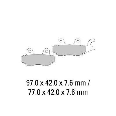 Ferodo Brake Pads - FDB631P - 2PD