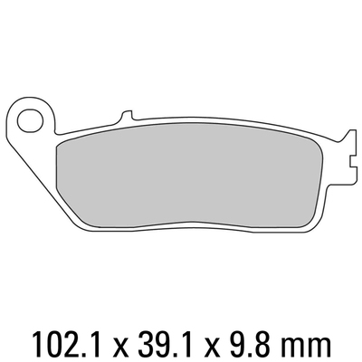 Ferodo Brake Pads - FDB664P - BQ20 S