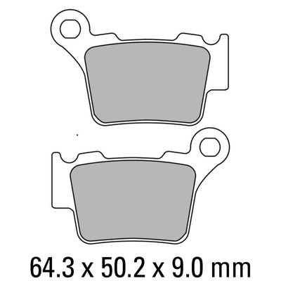 Ferodo Disc Pad Set - FDB2165 SG Sinter Grip Sintered Compound - Off-Road