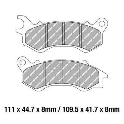 Ferodo Brake Pads - FDB2256EF - BQ10