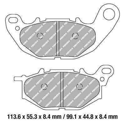 Ferodo Brake Pads - FDB2280ST - BQ25