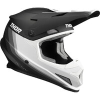 Thor 2023 Sector MIPS Runner Helmet - Black/White - 2XL