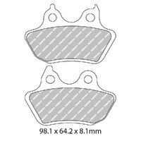 FERODO Brake Disc Pad Set - FDB2202P