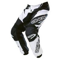 Oneal Youth Racewear Element Black White Pants