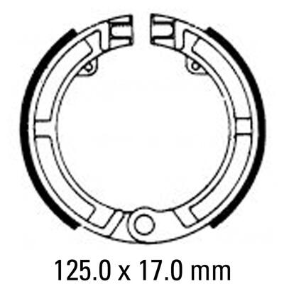 Ferodo Eco Brake Shoe Set - FSB890A