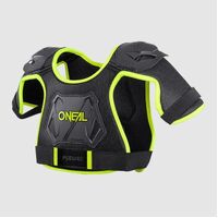 Oneal 2022 Youth PeeWee Black Hi-Viz Chest Protector
