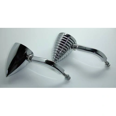 Joker Machine Viewtech 5 Teardrop Mirrors - Chrome