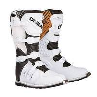 Oneal Youth Rider Boots - White