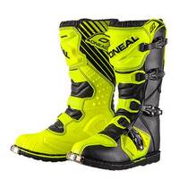 Oneal Rider Black Yellow Boots