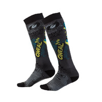 Oneal Pro MX Villain Grey Multi Socks