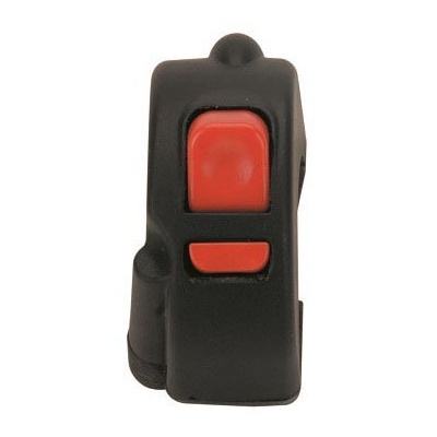 Domino Switch 2 Position Black