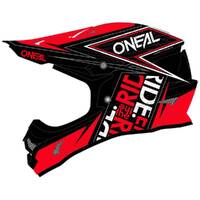 Oneal Youth 3 Series Fuel Helmet - Black/Red