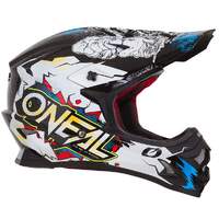 Oneal 3 Series Villan White Helmet