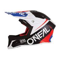 Oneal 10 Series Flow Blue Red MIPS Helmet