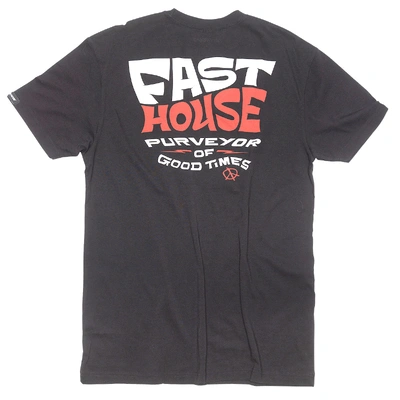 Fasthouse Utopia Tee Short Sleeve - Black