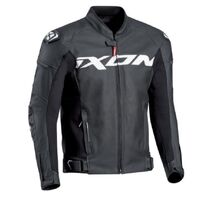 Ixon Sparrow Leather Jacket - Black/White
