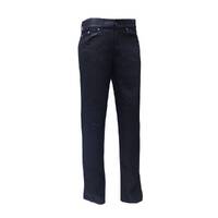 Bull-It Mens Oil Skin SR6 Black Long Jeans