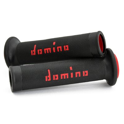 DOMINO GRIPS ROAD A010 SLIM BLACK RED
