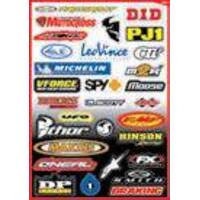 Factory Effex Sponser Kit B Decal Sheet