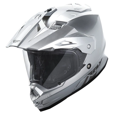 Fly Racing Trekker V2 Adventure Helmet - Silver