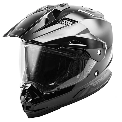 Fly Racing Trekker V2 Adventure Helmet - Black