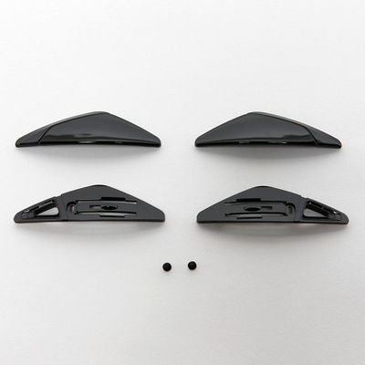 Shoei NXR Upper Air Intake - Matte Black