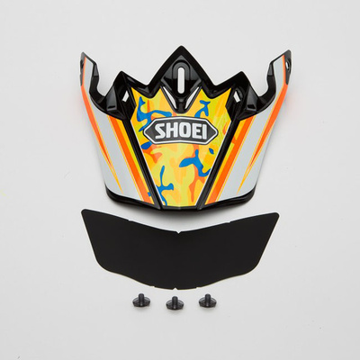 Shoei VFX-W Turmoil Peak TC-8 - Orange