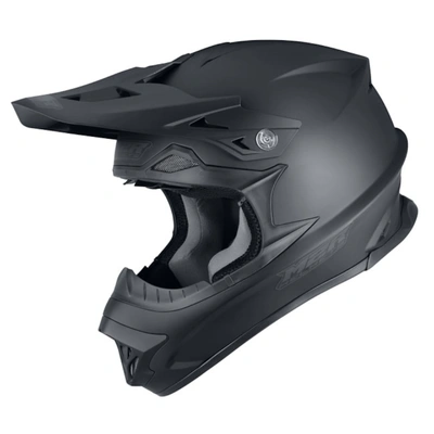 M2R Exo Solid MX Helmet - Matte Black