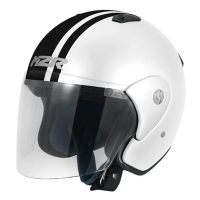 M2R 290 Urban Open Face Helmet (PC-6) - White