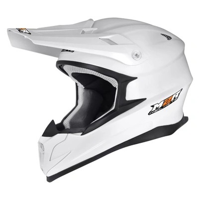 M2R X4.5 Solid MX Helmet - White