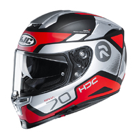HJC RPHA 70 Shuky Helmet - MC1SF - Red/Black/Silver