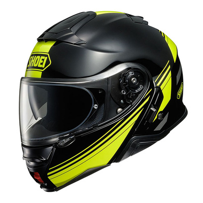 Shoei Neotec II Separator Helmet TC-3 - Black/Hi-Vis - XS