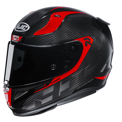 HJC RPHA 11 Carbon Bleer MC-1 Full Face Helmet - Black/Red