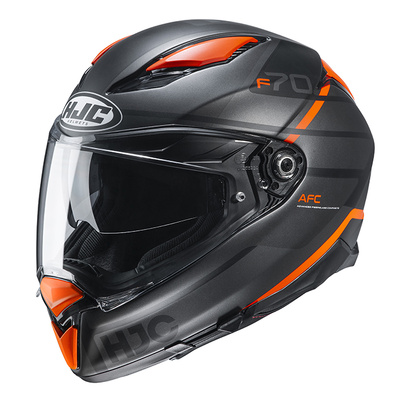 HJC F70 Tino MC-7SF Full Face Helmet - Grey/Orange