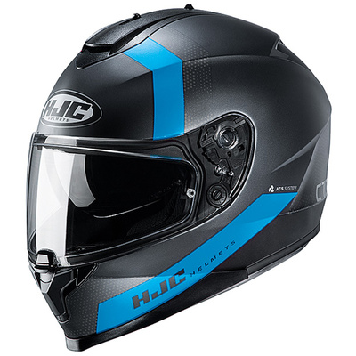 HJC C70 Eura MC-2SF Full Face Helmet - Black/Grey