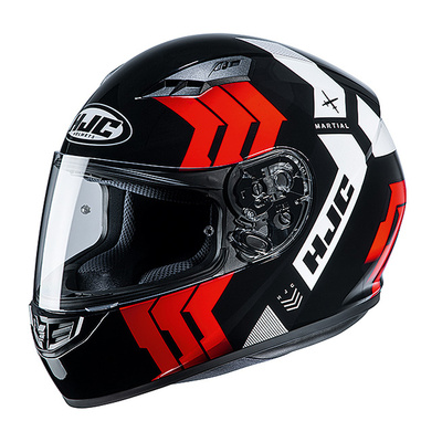 HJC CS-15 Martial MC-1 Full Face Helmet - Black/Red